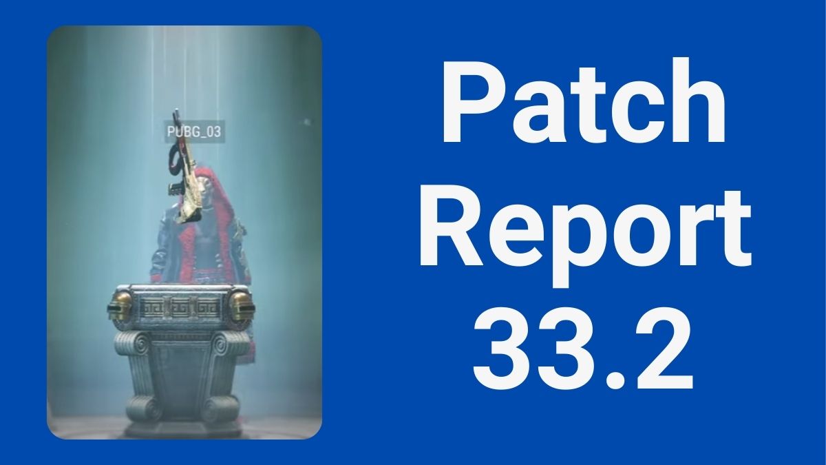 Patch Report 33.2